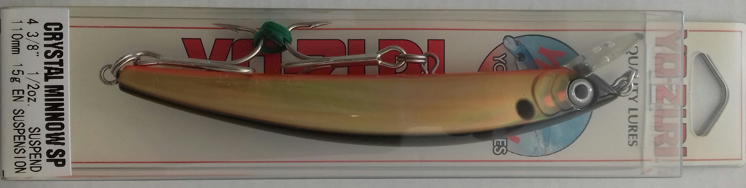 YO-ZURI CRYSTAL MINNOW SP110 R468-GB