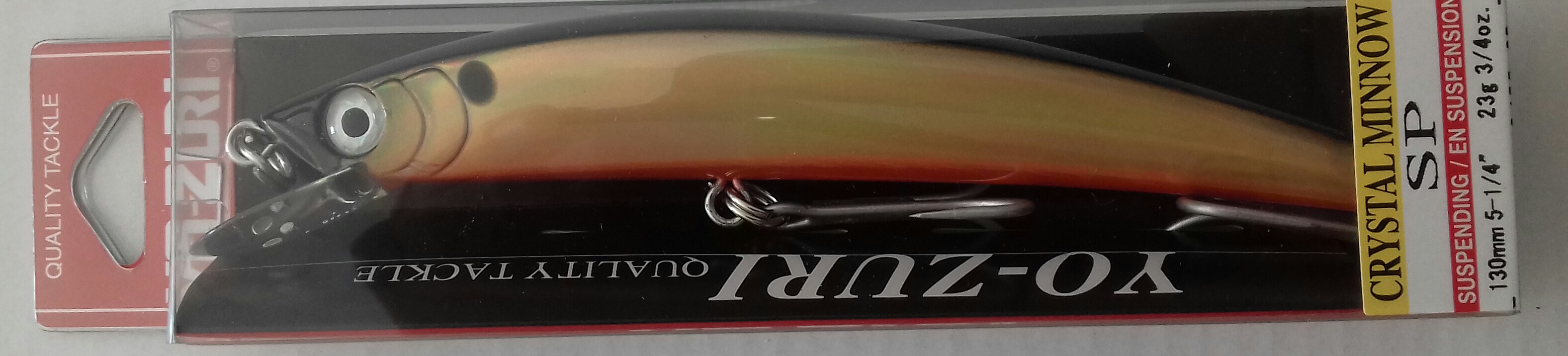 YO-ZURI CRYSTAL MINNOW SP130 R469-GB