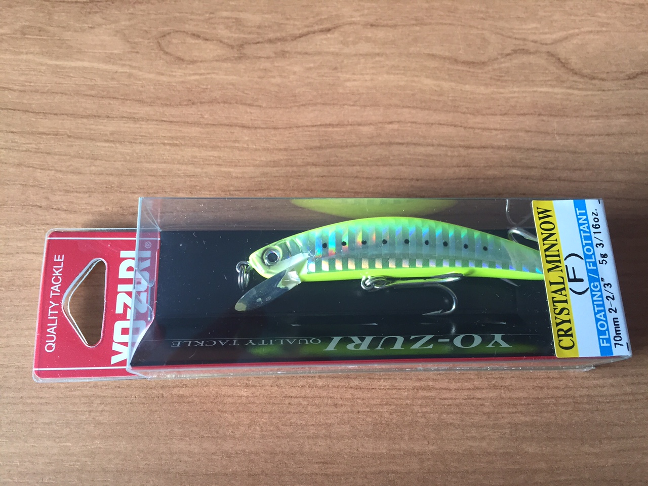 Yo-Zuri Crystal Minnow Floating R836 70 mm