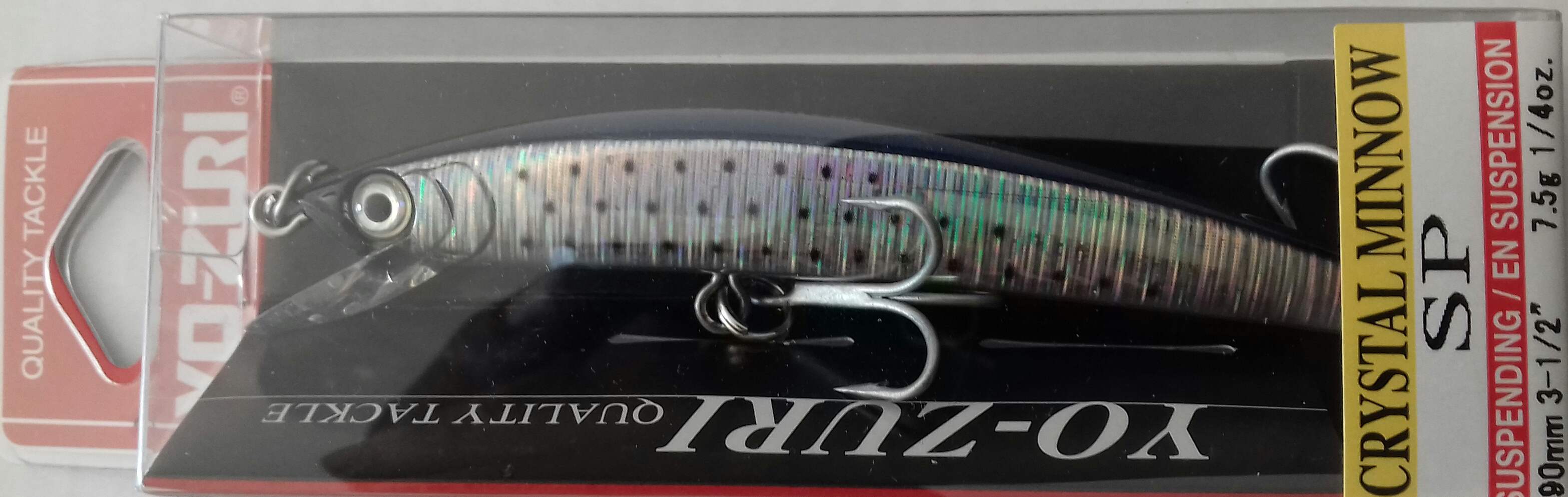 YO-ZURI CRYSTAL MINNOW SP90 R467-HSHK