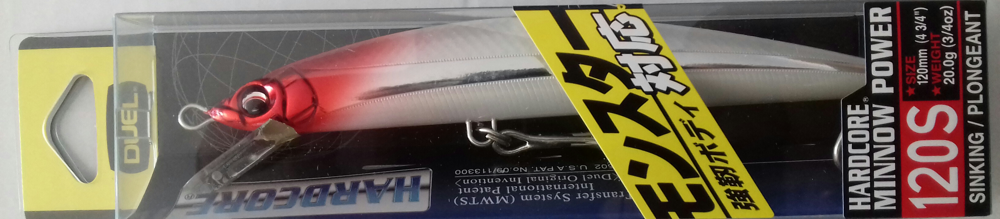 DUEL HARDCORE MINNOW POWER 120S F947-PHRH
