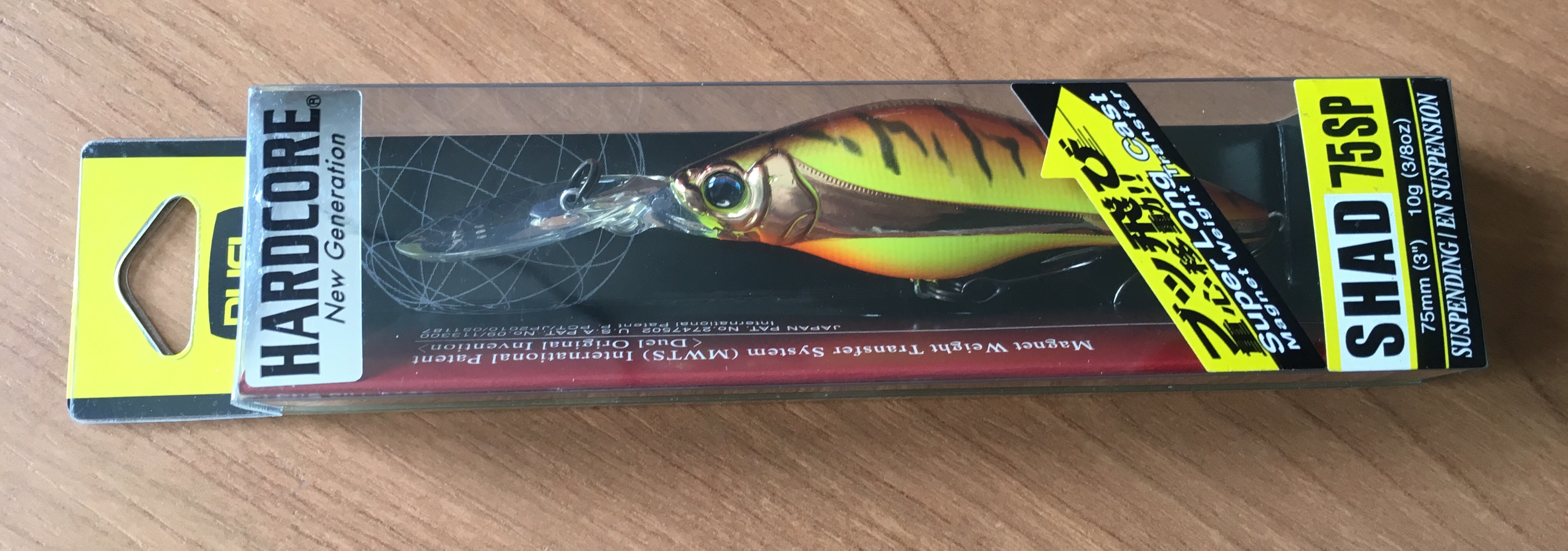 DUEL HARDCORE SHAD 75SP F966-HAT