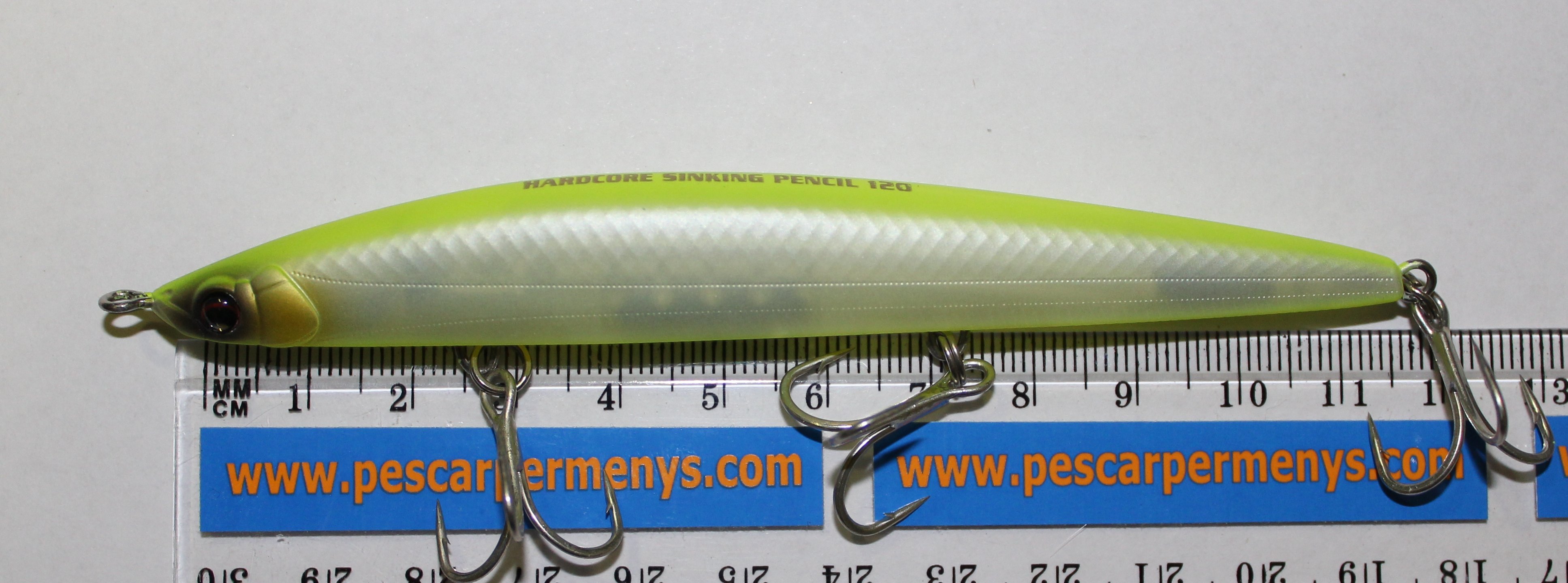 DUEL HARDCORE SINKINNG PENCIL 120S F971-GPCL