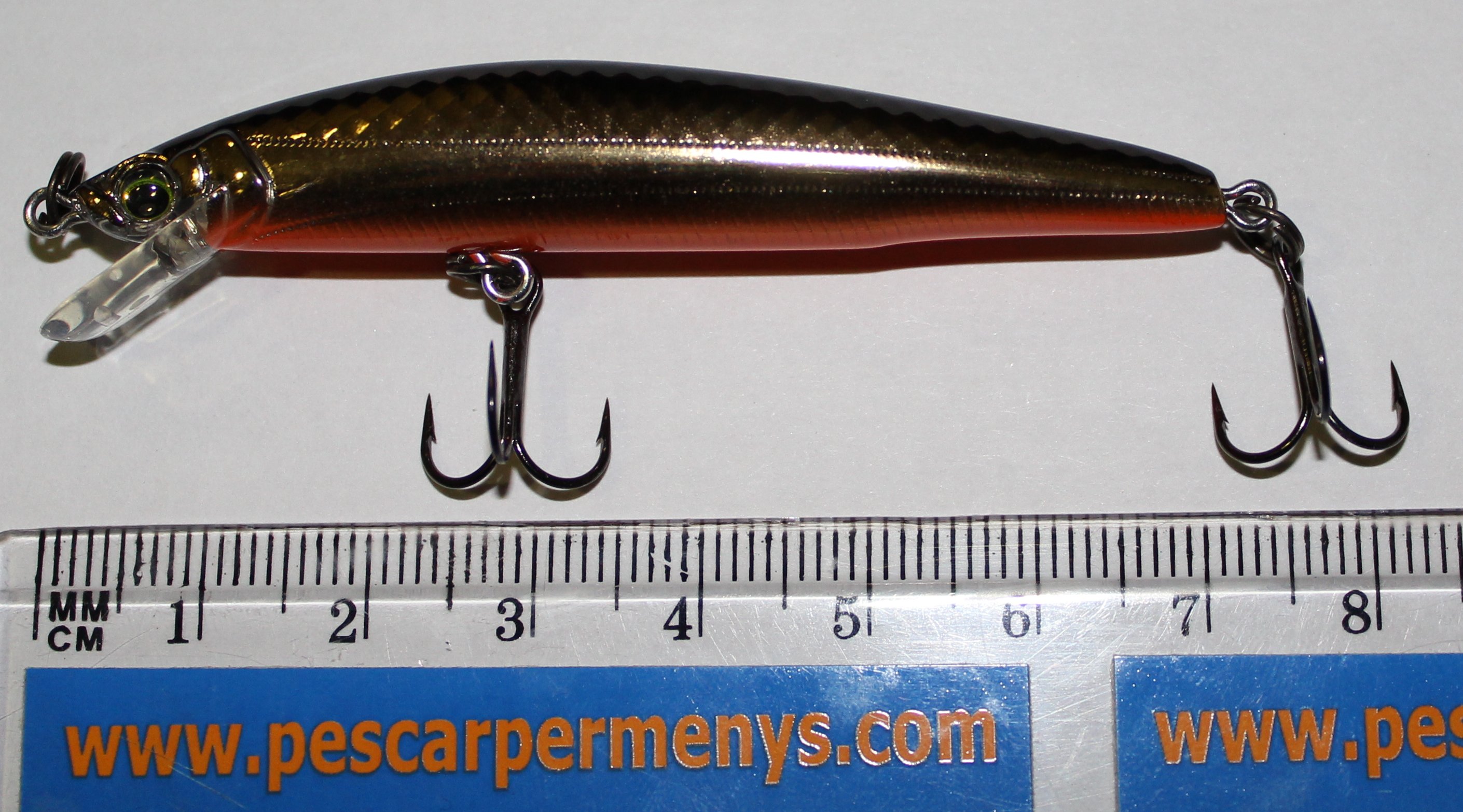 DUEL HARDCORE MINNOW 70F BASS F1039-HGBL