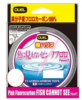 DUEL FLUOROCARBONO FISH CANNOT SEE PINK H3595 50m 9KG