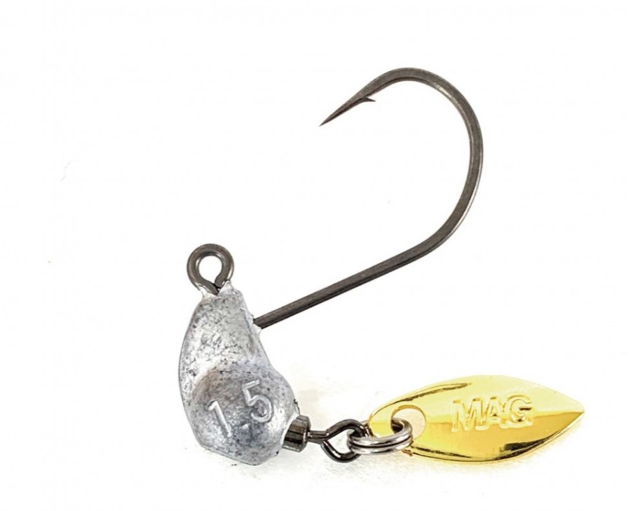 MAGBITE KURU-KURU BLADING JIG HEAD STRONG WIRE 1.5gr #8 (2 unidades)