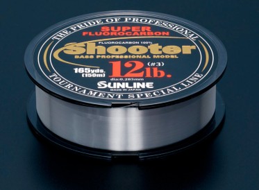 SUNLINE FLUOROCARBONO SHOOTER FC 150 M CLEAR 12 LB 0.285 MM