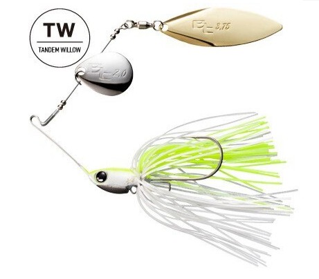 SHIMANO SPINNERBAIT BANTAM SWAGY TW 1/2oz COL. CHART WHITE