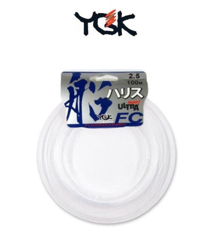 YGK FLUOROCARBON FC FUNE 100m Nº 2.5 (0.28mm) 12LB 5.5KG