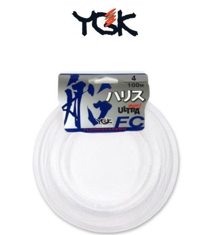YGK FLUOROCARBON FC FUNE 100m Nº 4 (0.35mm) 18LB 8KG