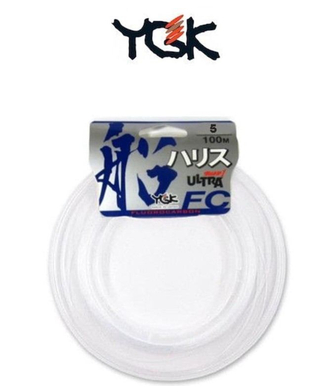 YGK FLUOROCARBON FC FUNE 100m Nº 5 (0.38mm) 20LB 9KG