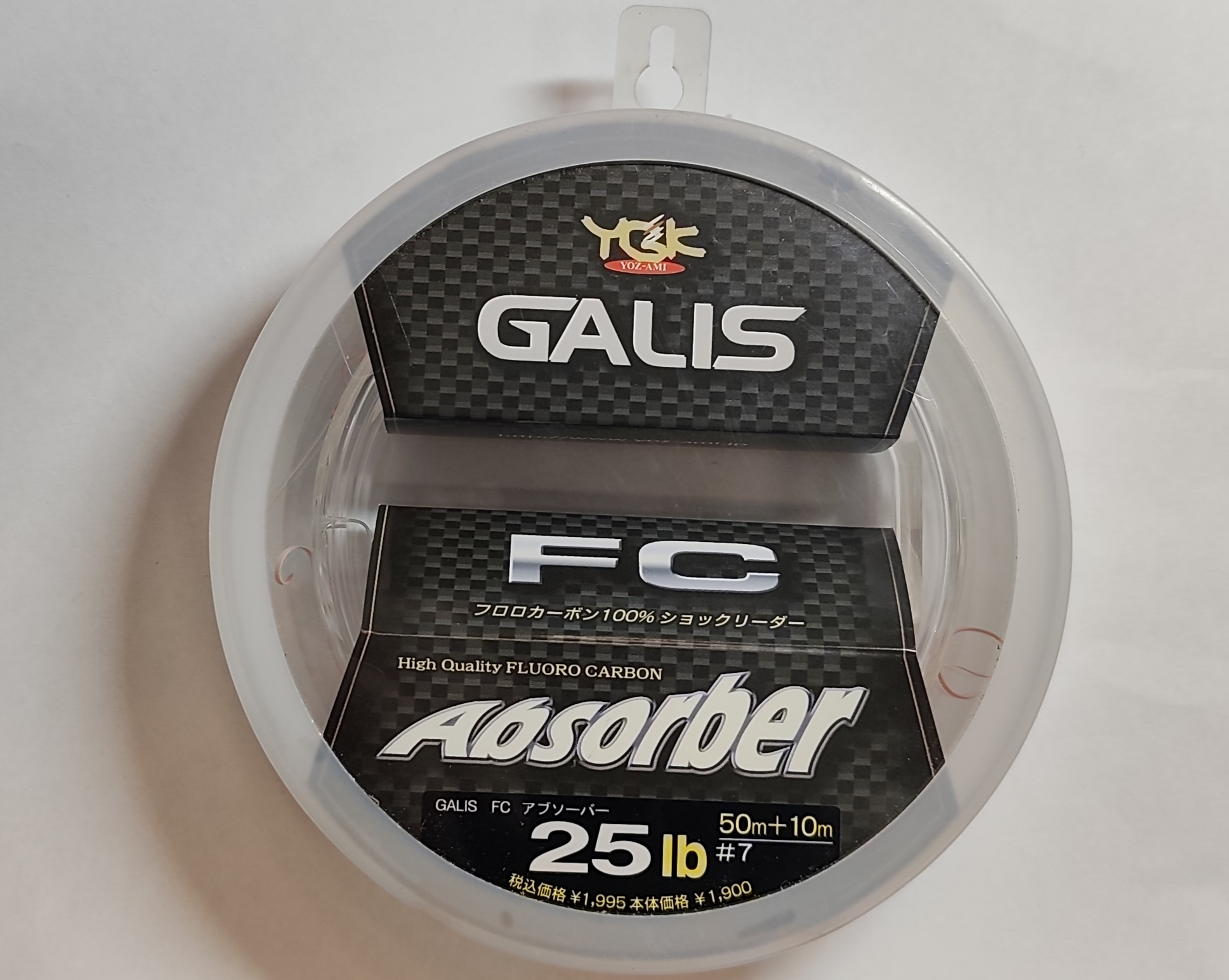 YGK GALIS FC ABSORBER 60m 25LB