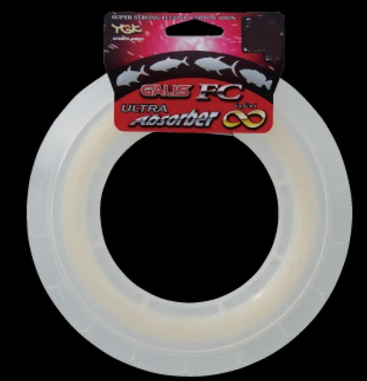 YGK GALIS FC ULTRA ABSORBER INFINI 50m 1.28mm 170LB