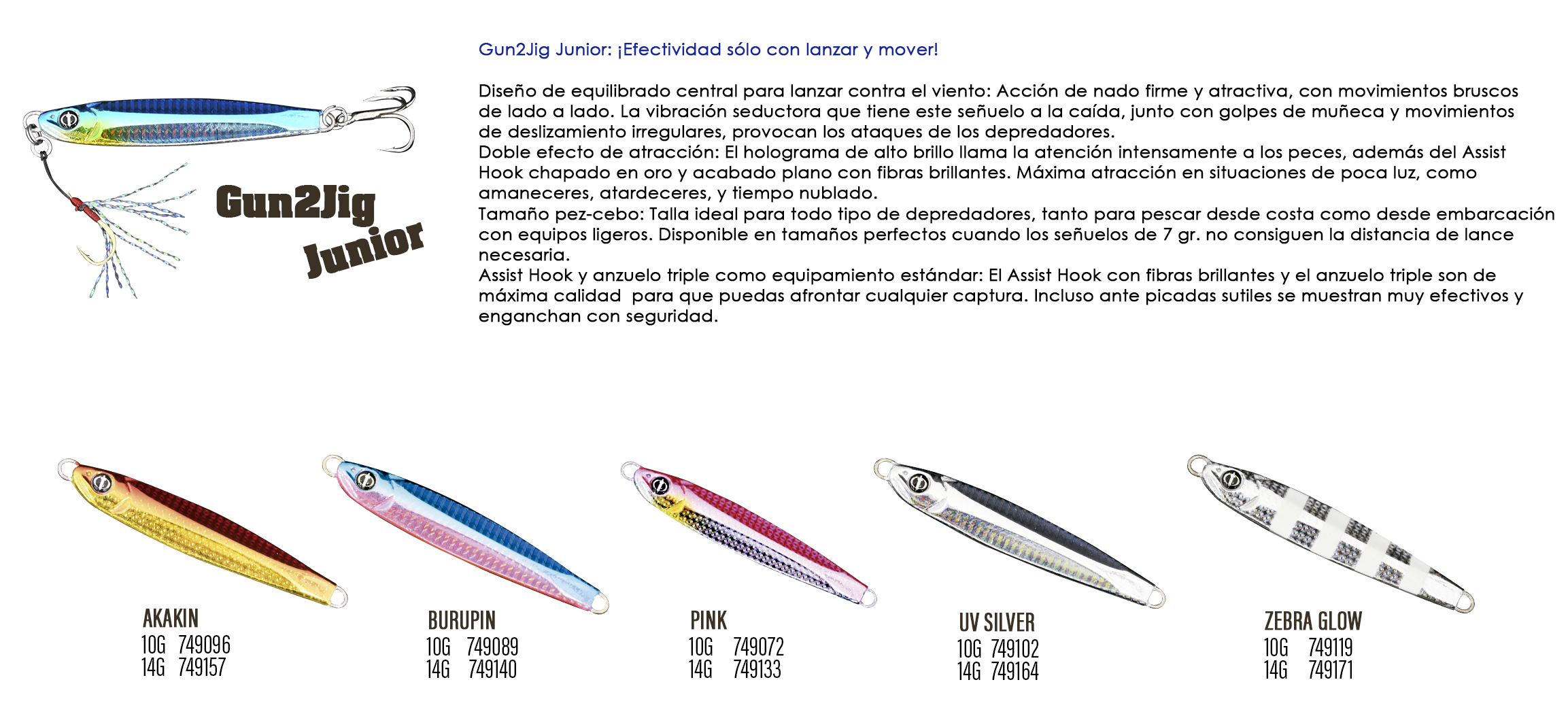 OCEAN RULER GUNGUNJIG Jr. 10G AKAKIN