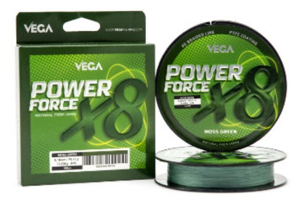 VEGA POWER FORCE X8 MOST GREEN 300m 0.18mm 13.50kg