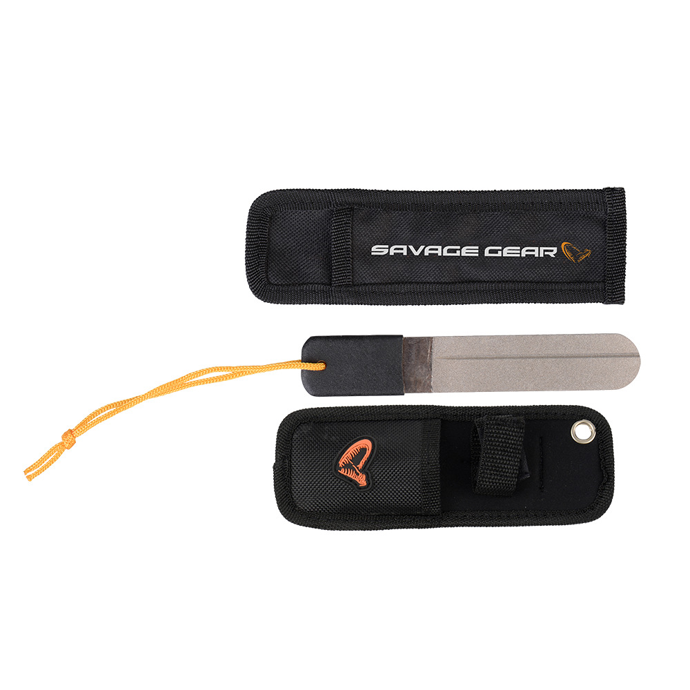 SAVAGE GEAR AFILADOR ANZUELOS DIAMOND DUST HOOK FILE 15CM