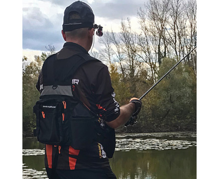 SAVAGE GEAR CHALECO PESCA HITCH HIKER FISHING VEST ONE SIZE BLACK