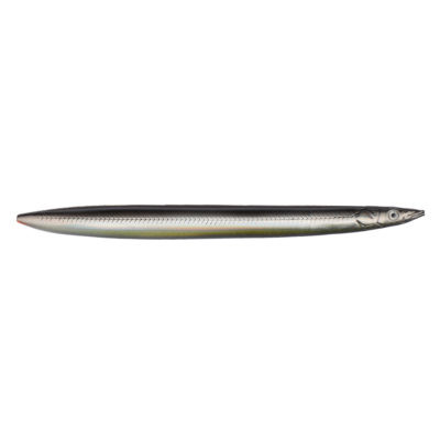 SAVAGE GEAR JIG 3D LINE THRU SANDEEL 15CM 27G SINKING BLACK/SILVER