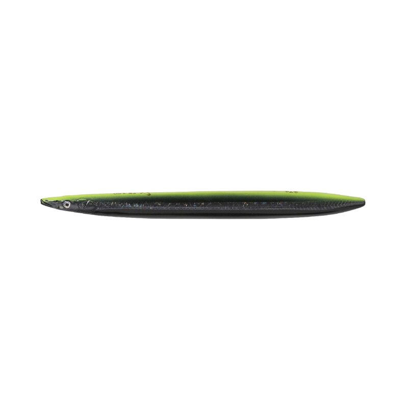 SAVAGE GEAR JIG 3D LINE THRU SANDEEL 11CM 15G SINKING BLACK YELLOW GLOW