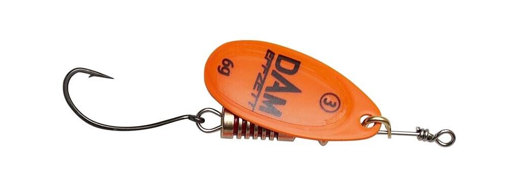 CUCHARILLA DAM ANZUELO SIMPLE CON MUERTE 3 6G SINKING ORANGE