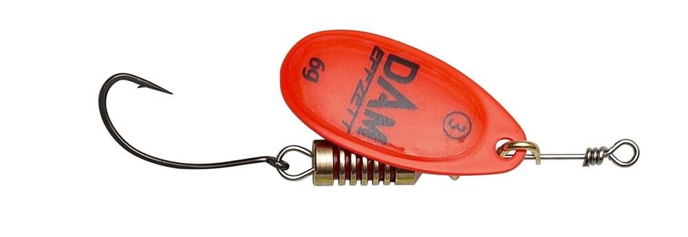 CUCHARILLA DAM ANZUELO SIMPLE CON MUERTE 3 6G SINKING RED