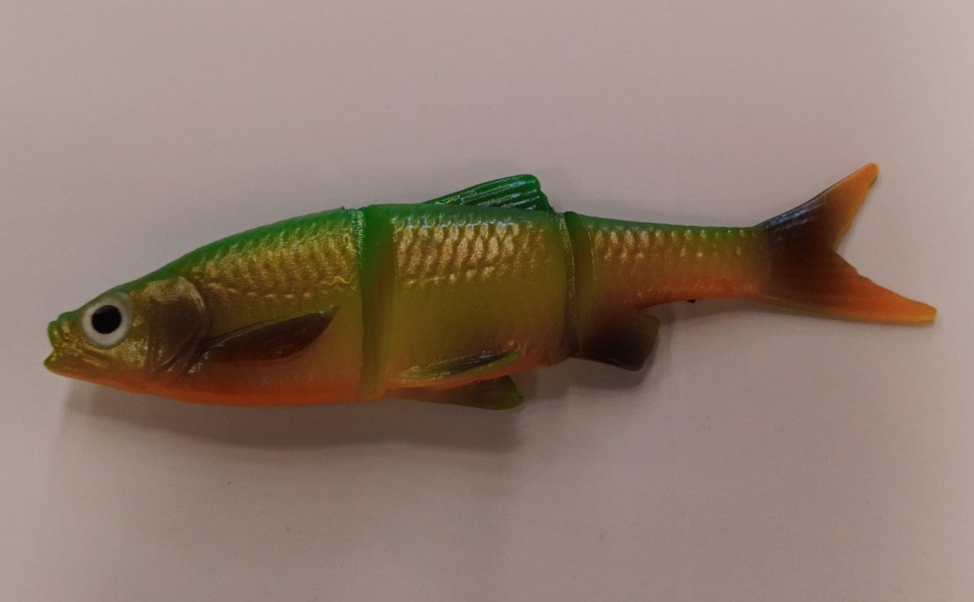 SG LB ROACH SWIM&JERK 100 FIRETIGER (1 unidad)