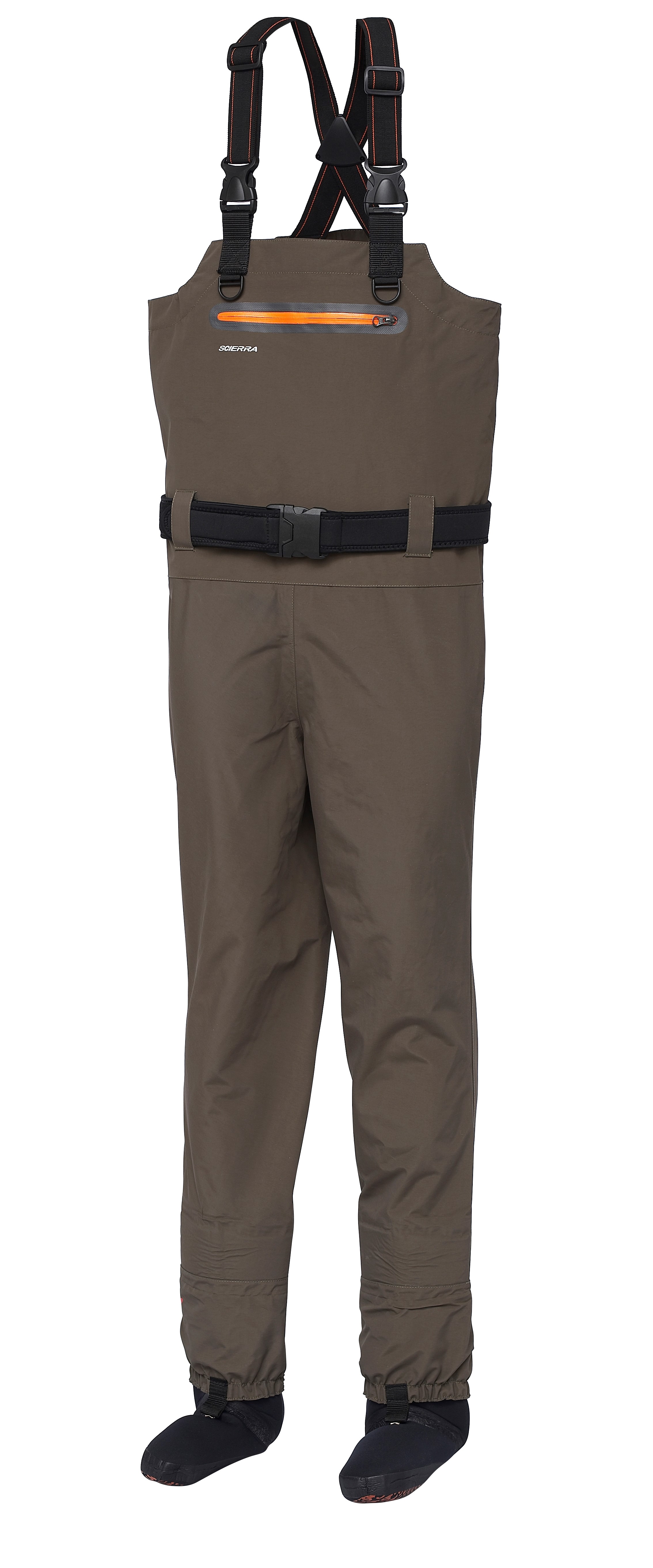 WADER SCIERRA KENAI 16.000 CHEST WADER STOCKINGFOOT XL 44/45-9/10 BROWN
