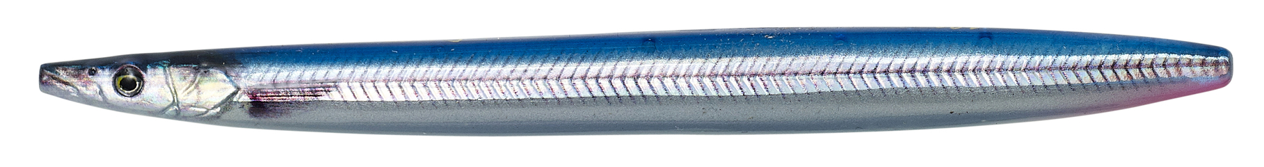 SAVAGE GEAR JIG 3D LINE THRU SANDEEL 11CM 15G SINKING BLUE SILVER UV