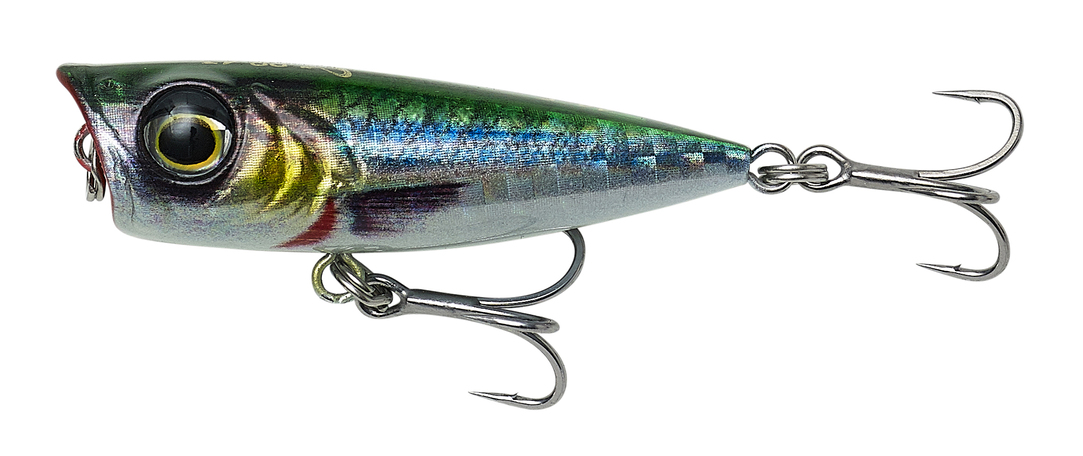 3D MINNOW POPPER 4.3CM 2.6G FLOATING GHOST SARDINE