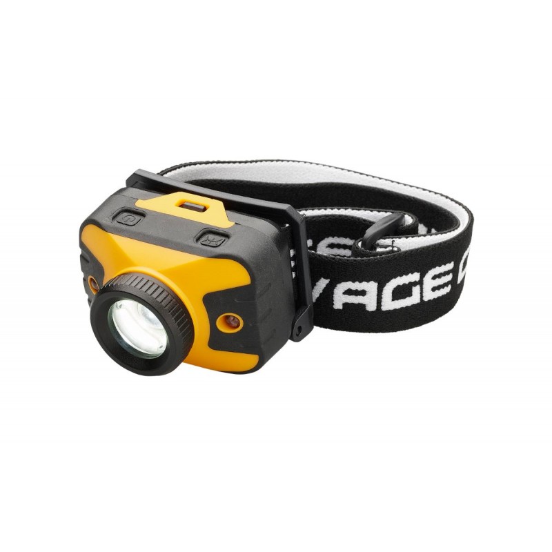 SAVAGE GEAR FRONTAL HEADLAMP UV/ZOOM 5W/400LUMENS