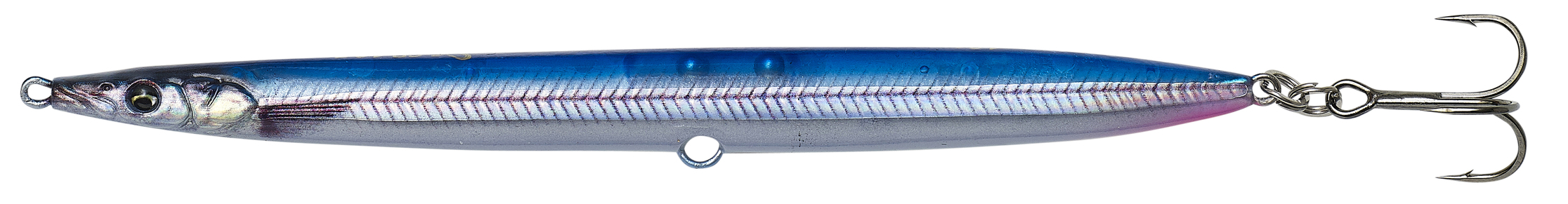 SANDEEL PENCIL 9CM 13G SINKING BLUE SILVER UV