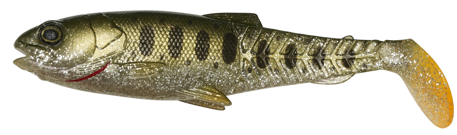 CRAFT CANNIBAL PADDLETAIL 10.5CM 12G OLIVE PEARL SILVER SMOL (1 unidad)