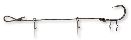 BIG FISH STINGER SINGLE HOOK 9/0 12-14CM 100KG 1,05MM 2PCS