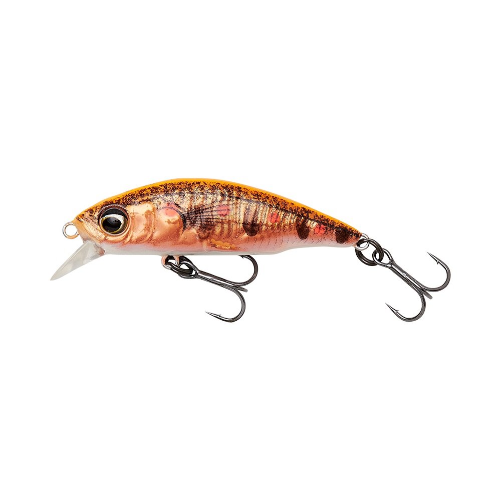 3D STICKLEBAIT TWITCH 5.5CM 7G SINKING FLUO ORANGE COPPER