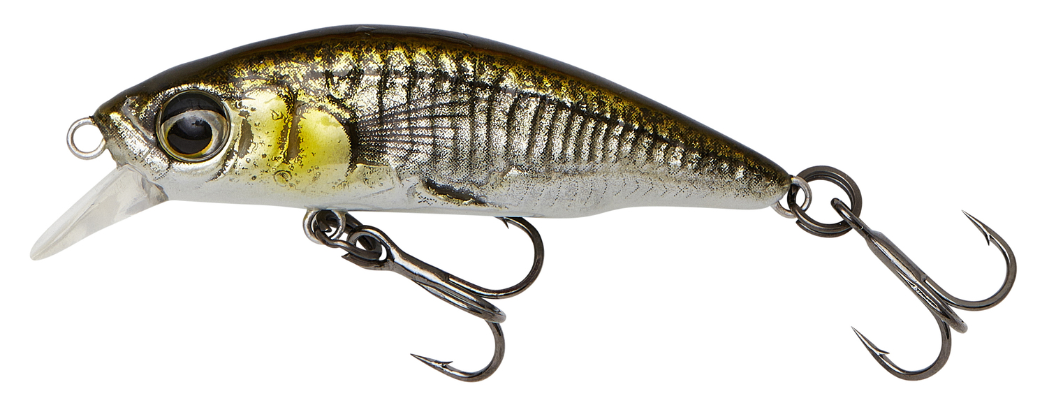 3D STICKLEBAIT TWITCH 5.5CM 7G SINKING AYU GREEN SILVER