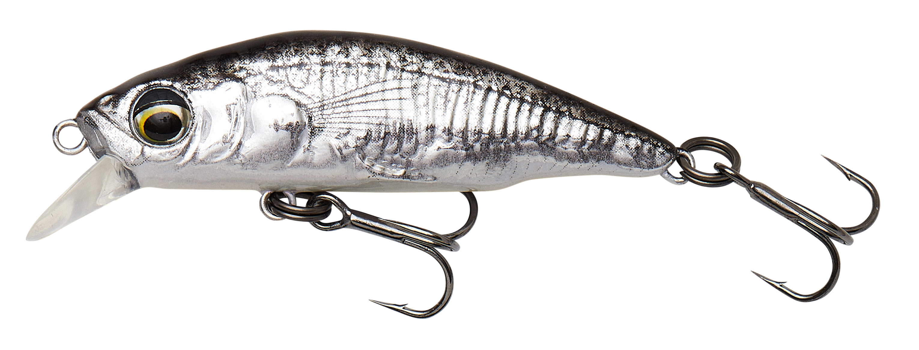 3D STICKLEBAIT TWITCH 6.5CM 9.4G SINKING BLACK SILVER