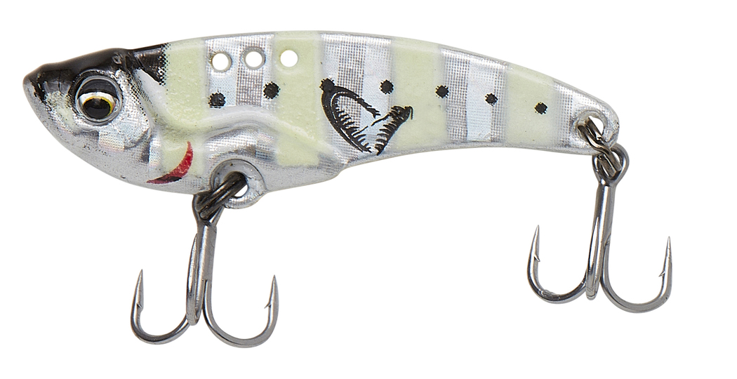 VIB BLADE SW 3.5CM 4G FAST SINKING ZEBRA GLOW