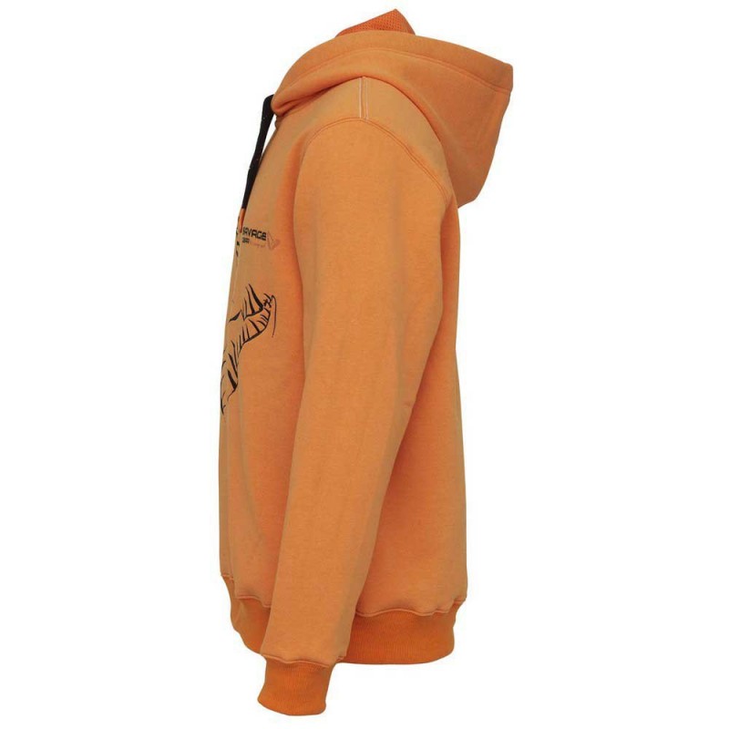 SUDADERA SAVAGE GEAR MEGA JAW HOODIE L SUN ORANGE