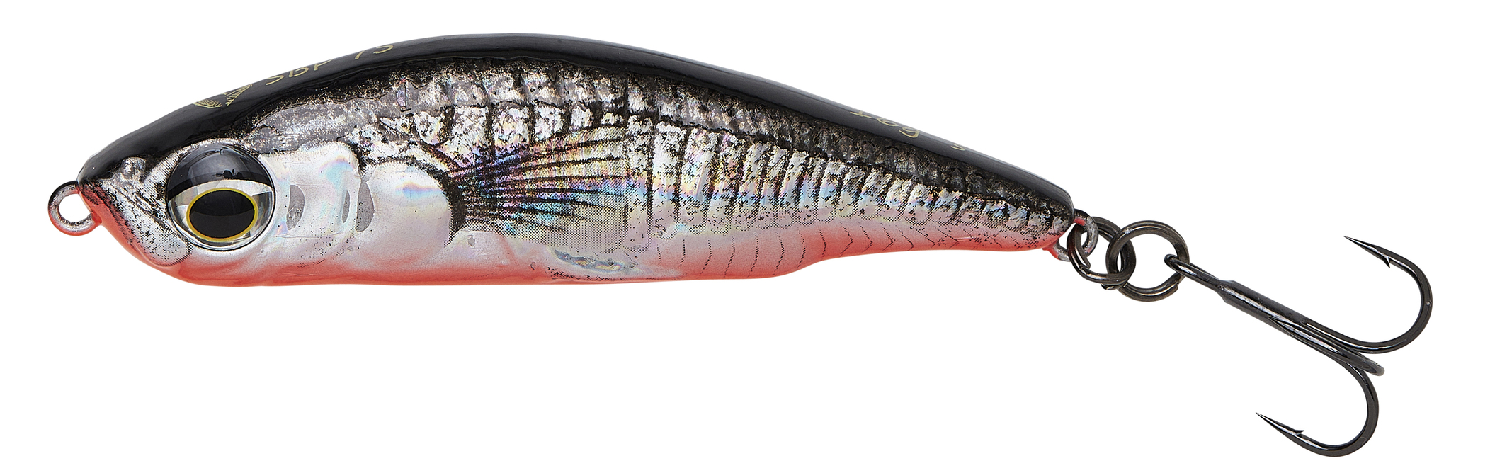3D STICKLEBAIT PENCIL 6.5CM 10.5G SINKING BLACK RED