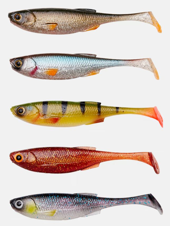 CRAFT SHAD 7.2CM 2.6G CLEAR WATER MIX 5PCS