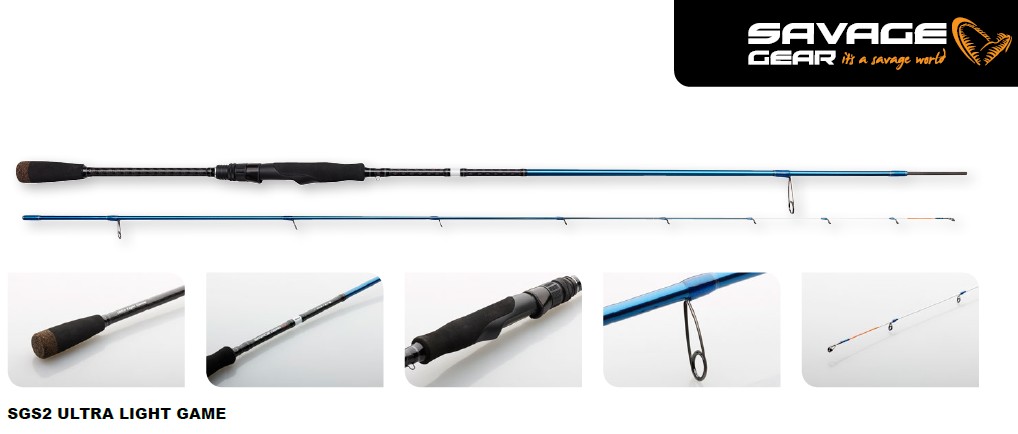CAÑA SAVAGE GEAR UL.GAME 210 MF 0.5-7G L