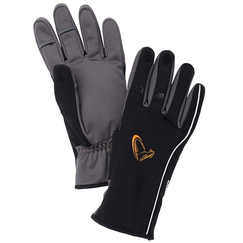 SAVAGE GEAR GUANTES SOFTSHELL WINTER GLOVE XL BLACK