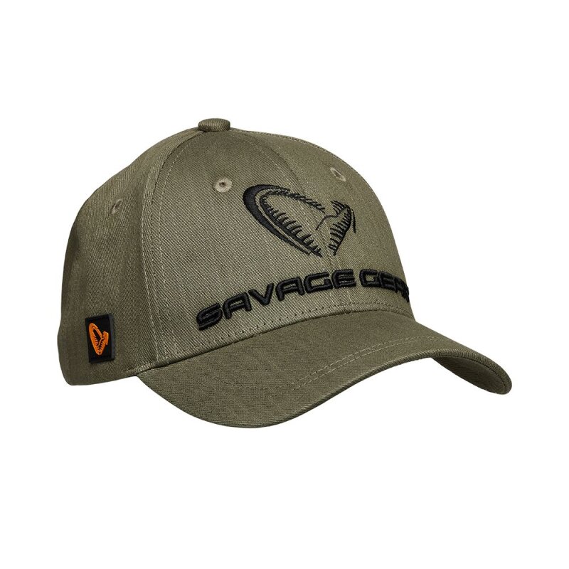 SAVAGE GEAR GORRA CATCH CAP ONESIZE OLIVE GREEN MELANGE