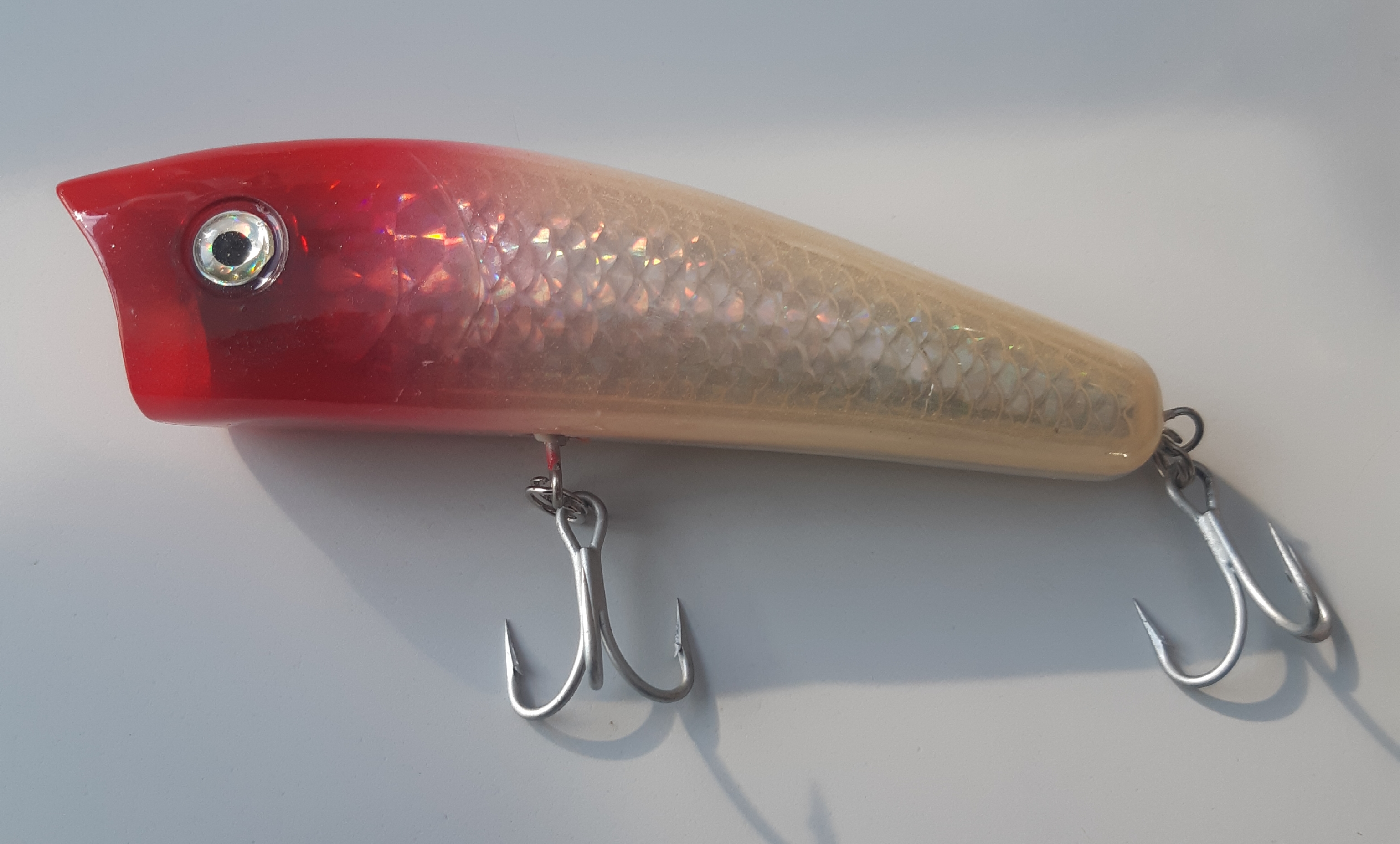 POPPER MAGNUM MEGA BAIT ROJO-BLANCO