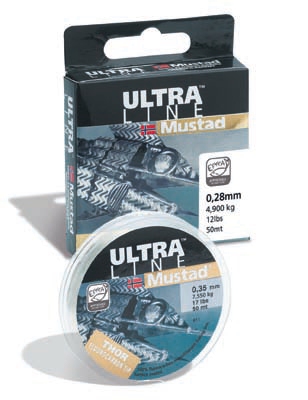 FLUOROCARBON MUSTAD THOR 0,43 11,30KG (40m)
