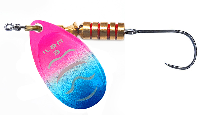 CUCHARILLA ILBA TONDO RAINBOW Nº 2 5 GR (1 ANZUELO SIN MUERTE)