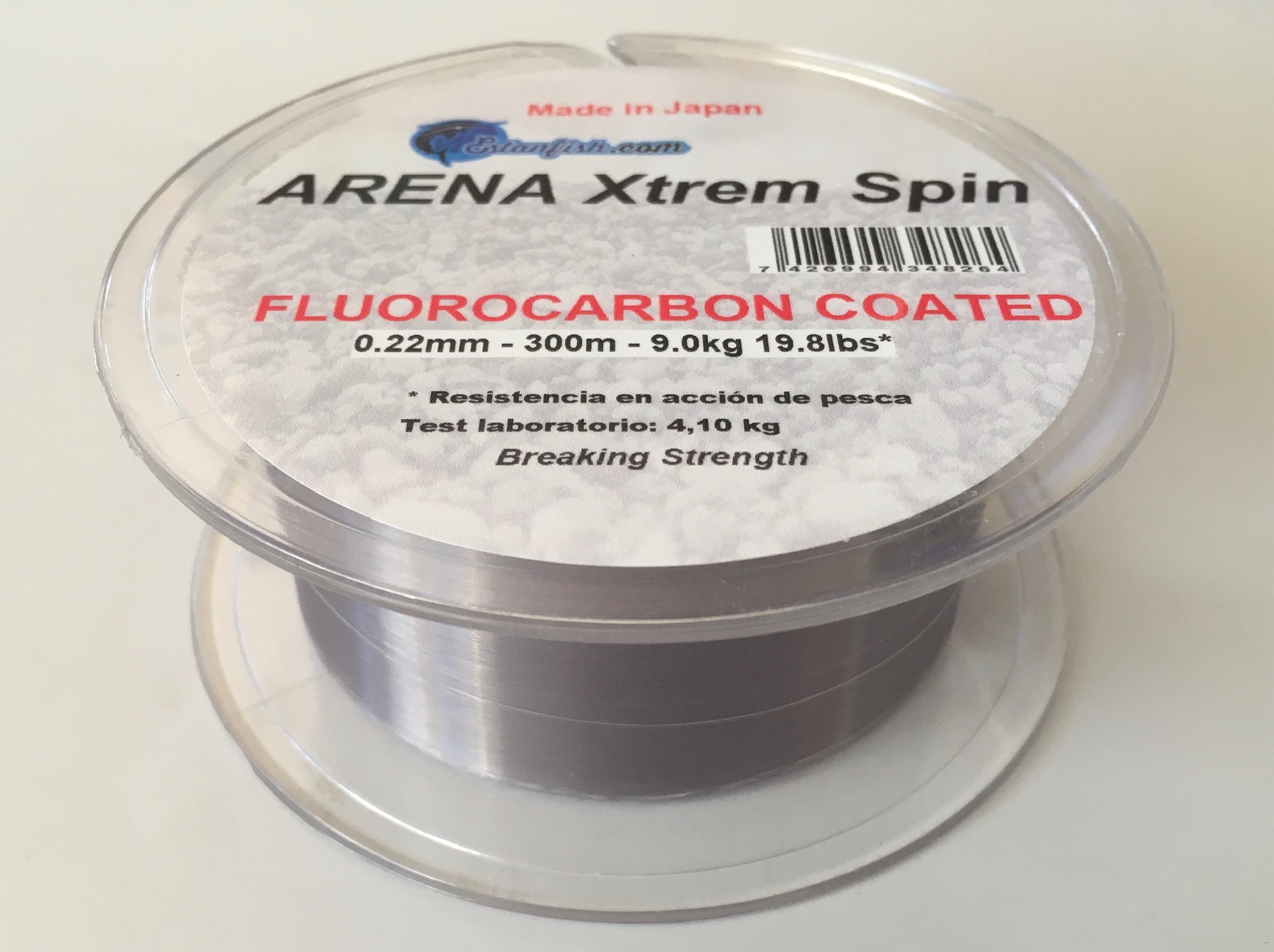 NYLON ARENA XTREM SPIN 300m 0,22mm 9,0kg 19,8lbs