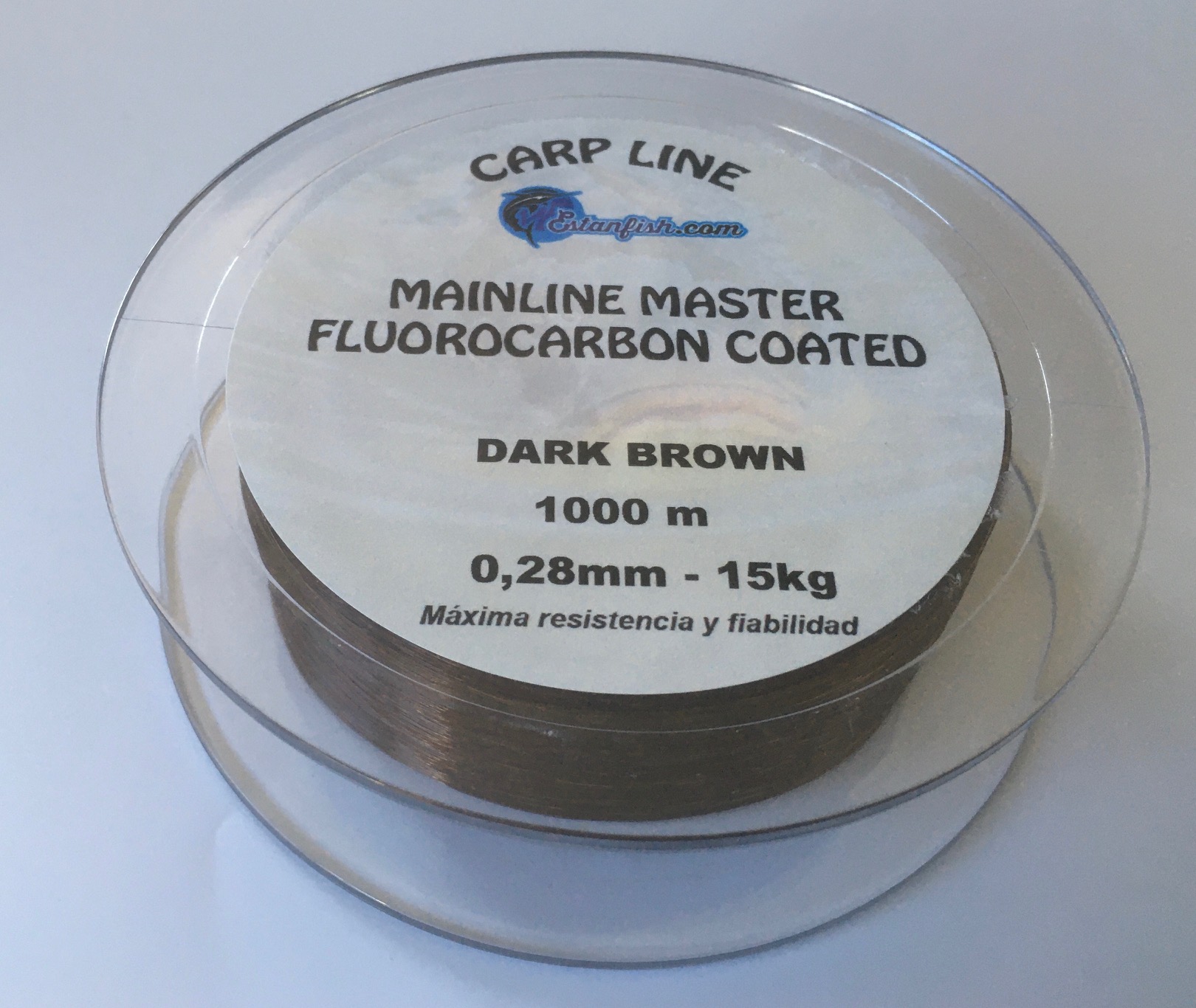 NYLON CARP LINE MAINLINE MASTER 1000m 0,28 mm 15 kg DARK BROWN