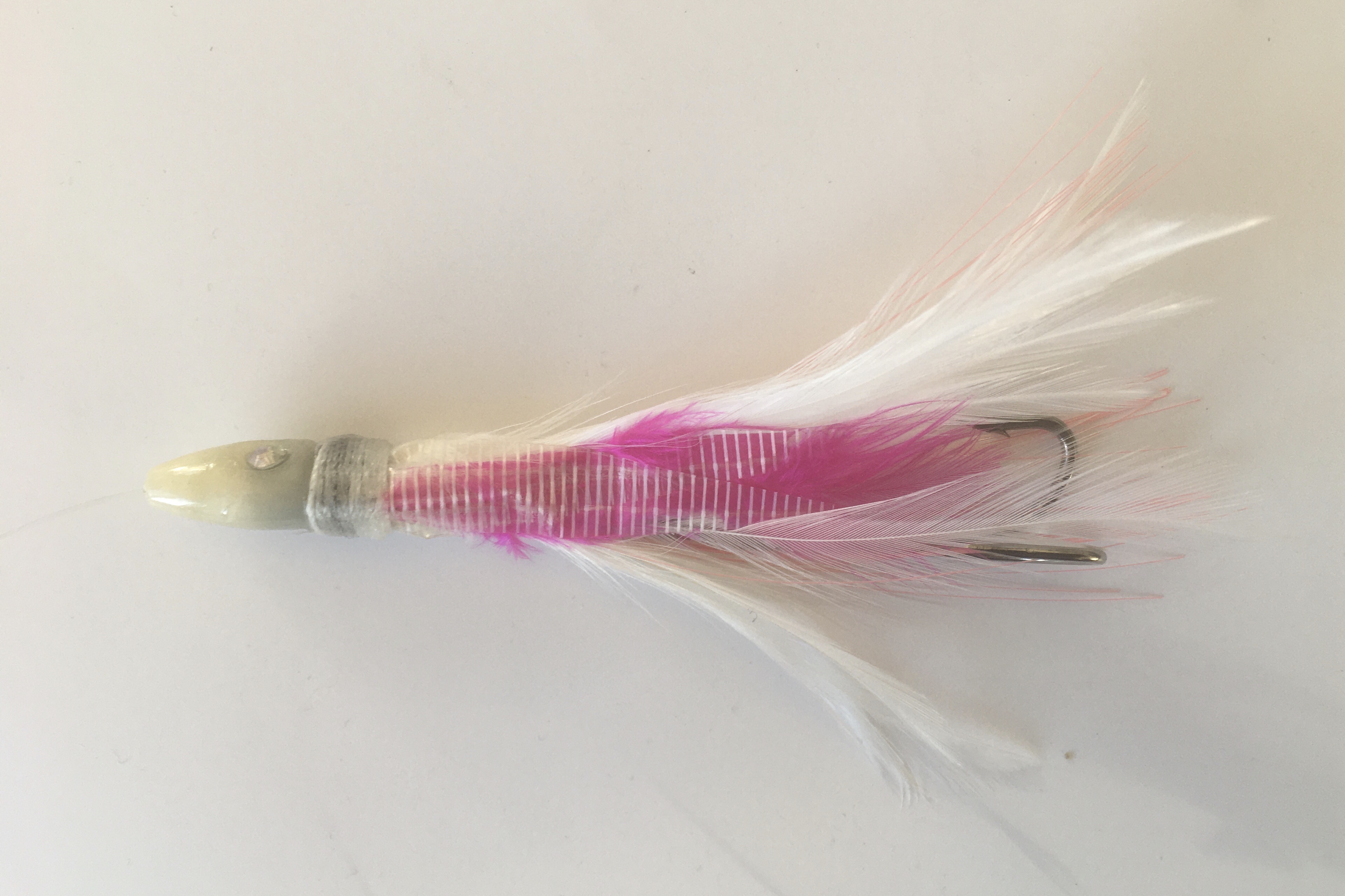 ESTANFISH TURBOTROLLING 9CM PEARL-PINK - ANZUELO DOBLE