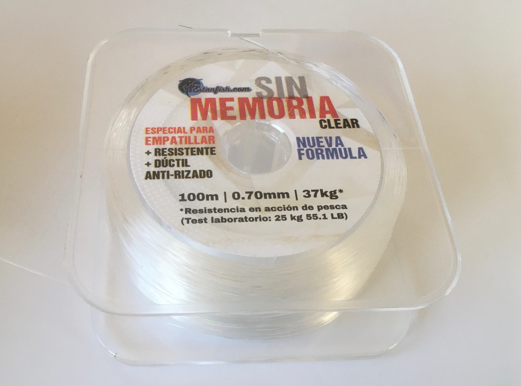 NYLON ESTANFISH SIN MEMORIA 0,70 100m 80LBS CLEAR